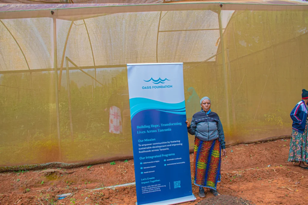 Farmers attending the Safe Use of Chemical Pesticides training in Ngarenairobi Ward, Siha District, Kilimanjaro